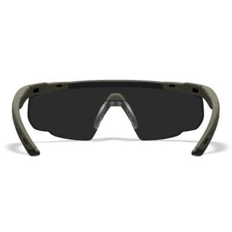 Wiley X - WX Saber Advanced Smoke/Clear/Rust OD Green Frame Sonnenbrille