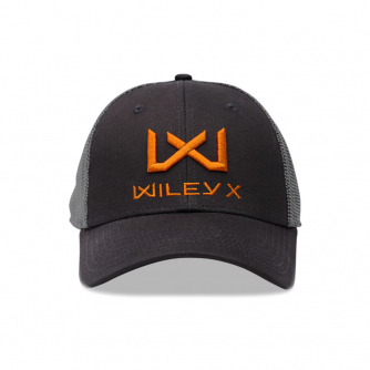 Wiley X Trucker Cap - Dark Grey-Orange