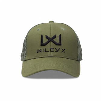 Wiley X Trucker Cap - Olive Green-Black