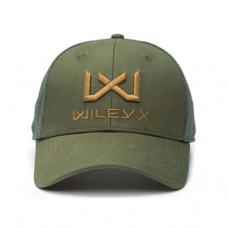 Wiley X Trucker Cap - Olive Green-Tan