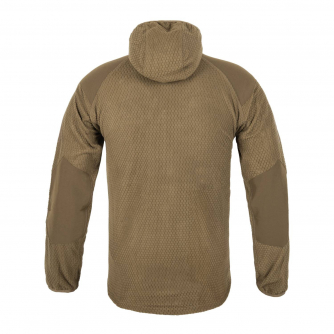 Helikon-Tex Alpha Hoodie Jacket Grid Fleece - Coyote