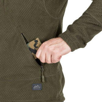 Helikon-Tex Alpha Tactical Jacket Grid Fleece - Olive Green