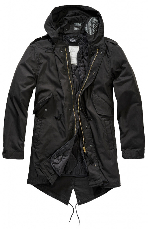 Brandit M51 Fishtail Parka Schwarz Black