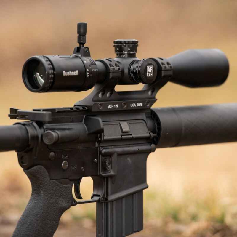 Bushnell AR Optics 4.5-18x40 Riflescope Illuminated Multi-Turret