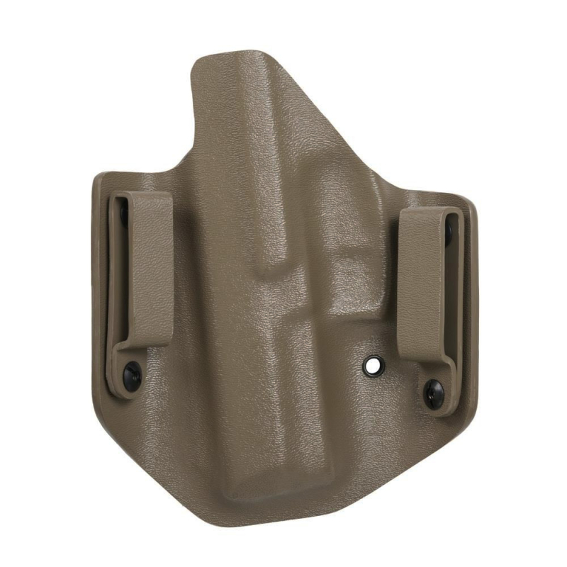 Direct Action HK SFP9 VP9 OWB No Light Holster - Flat Dark Earth Full Kydex