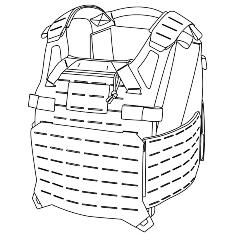 Direct Action Spitfire Plate Carrier Plattenträger - Adaptive Green