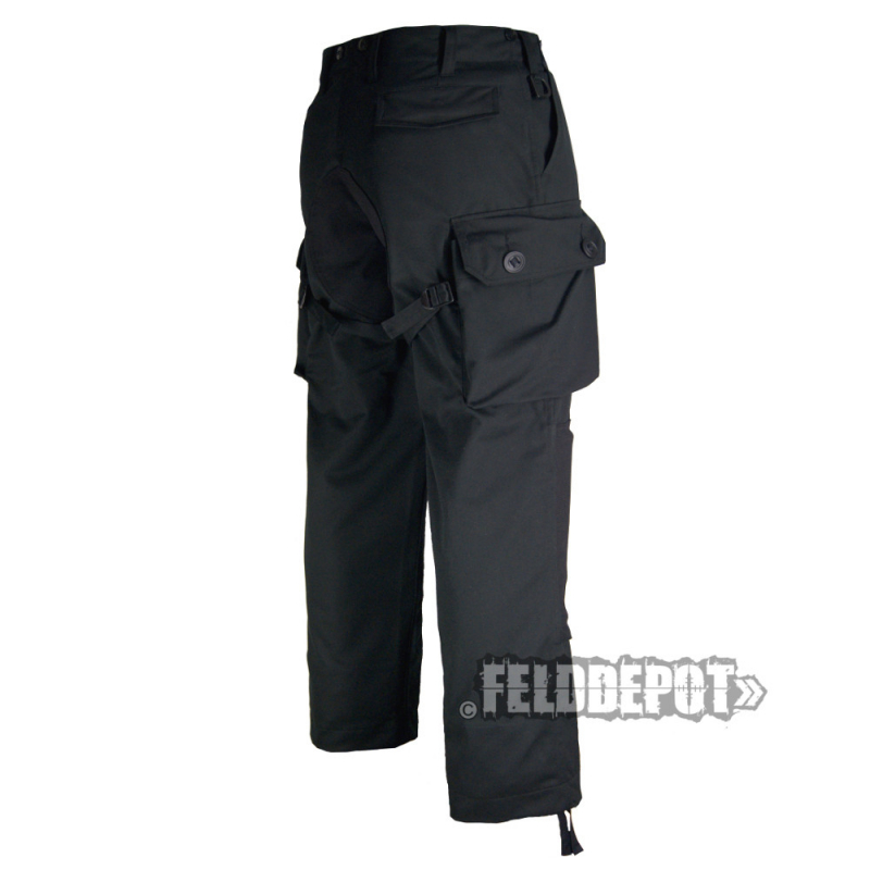 Leo Köhler Einsatzkampfhose KSK-Hose Ripstop Schwarz Black