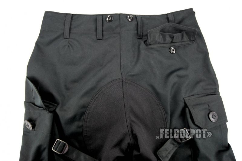 Leo Köhler Einsatzkampfhose KSK-Hose Ripstop Schwarz Black