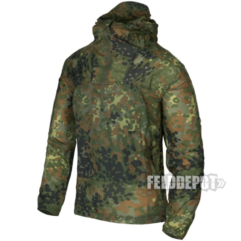 Helikon-Tex Windrunner  Windshirt Windpack Bundeswehr Flecktarn