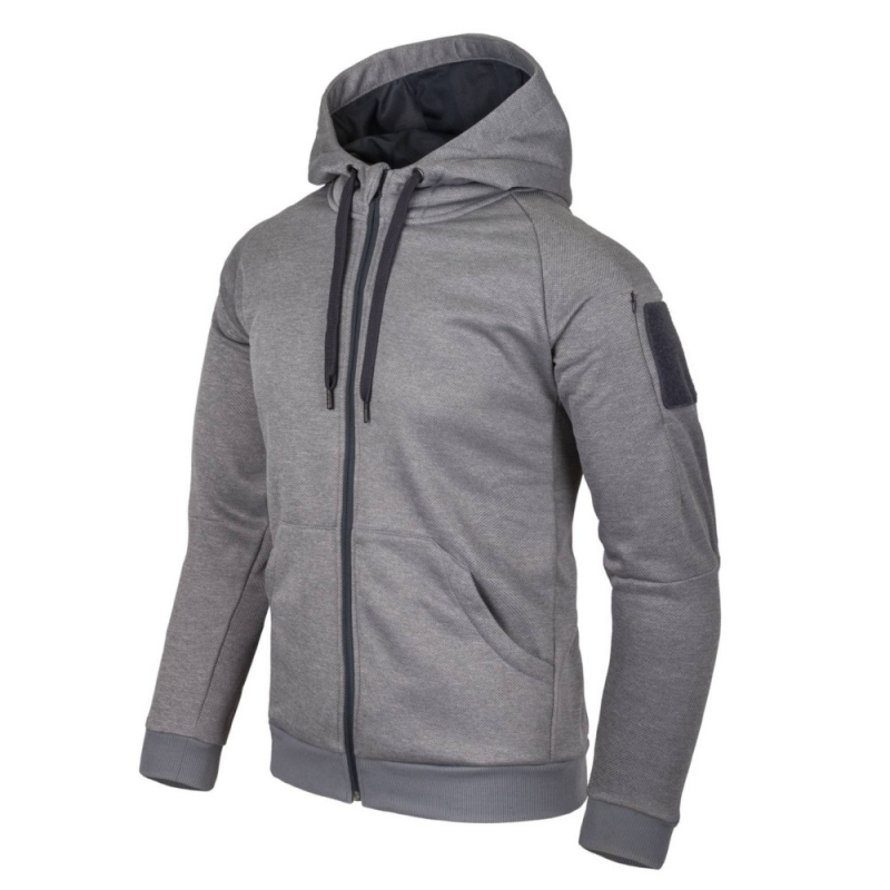 Helikon-Tex Urban Tactical Hoodie Fullzip - Melange Grey