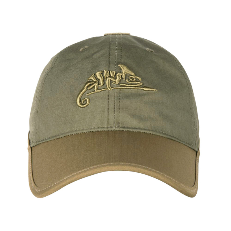 Helikon-Tex BBC Logo Cap Baseball - Olive Green / Adaptive Green Ripstop