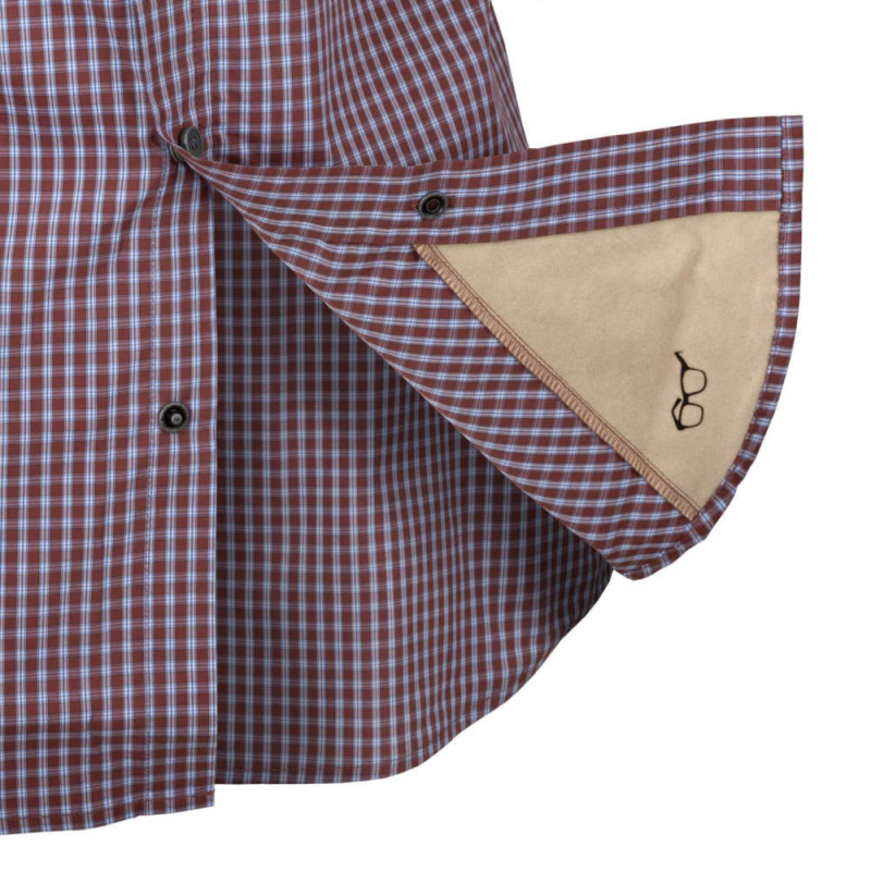 Helikon-Tex Covert Concealed Carry Shirt -  Ozark Blue Plaid