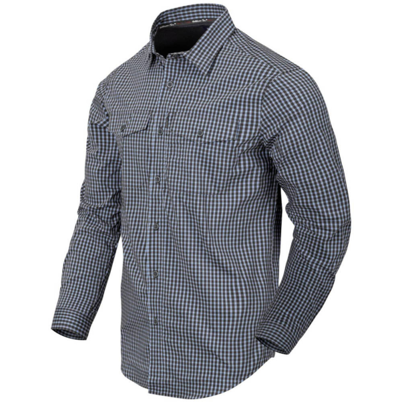 Helikon-Tex Covert Concealed Carry Shirt -  Phantom Grey Checkered