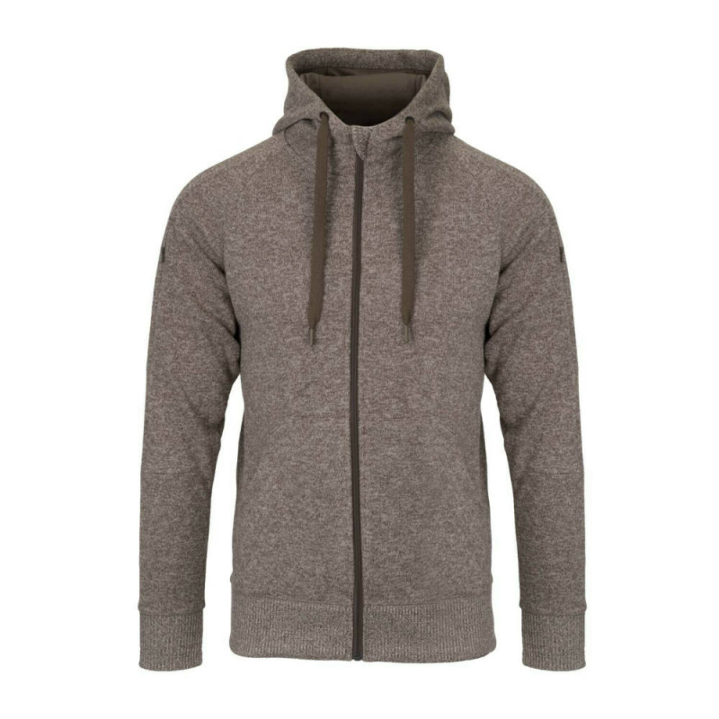 Helikon-Tex Covert Tactical Hoodie (Fullzip) - Light Tan Melange