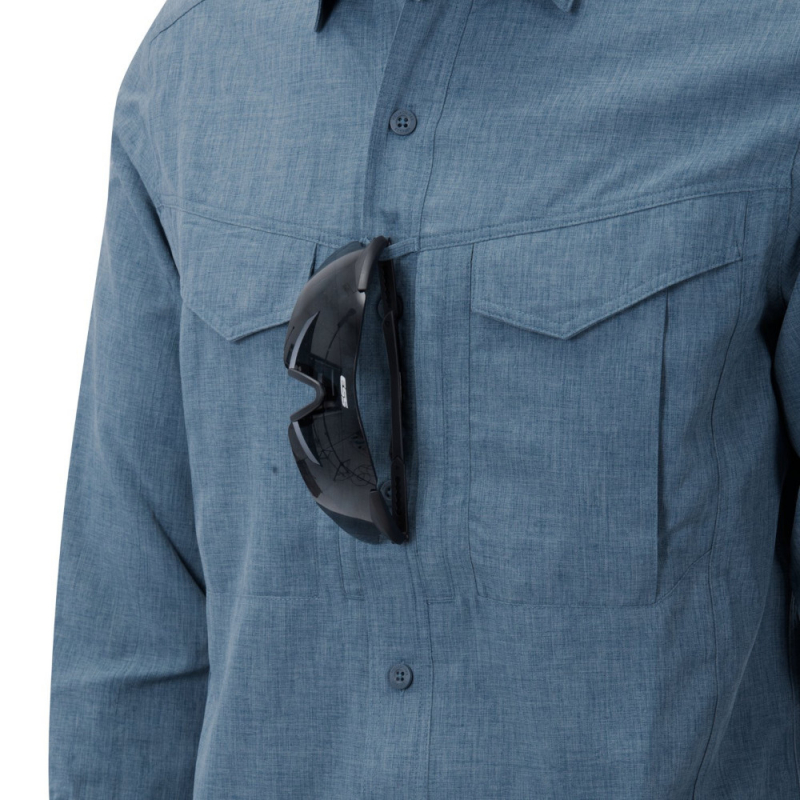 Helikon-Tex Defender Mk.2 Gentleman Shirt - Melange Black-Grey