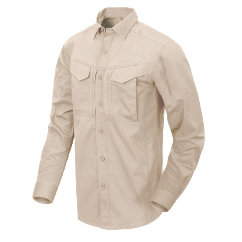 Helikon-Tex Defender Mk.2 Shirt Long Sleeve Ripstop - Khaki