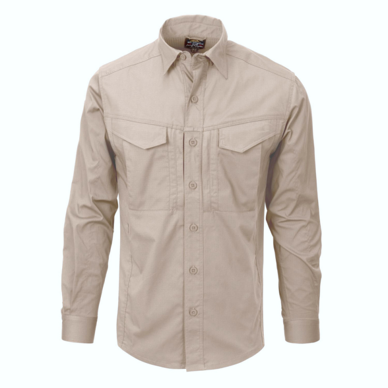 Helikon-Tex Defender Mk.2 Shirt Long Sleeve Ripstop - Khaki