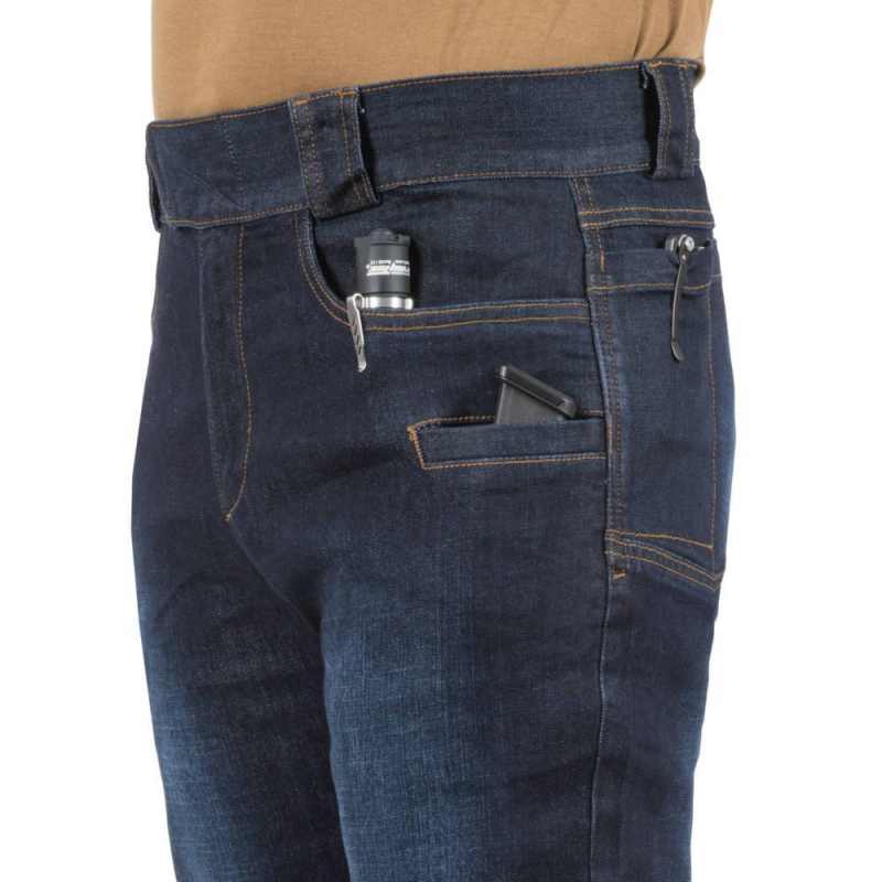 Helikon-Tex Greyman Tactical Jeans - Denim Mid - Dark Blue