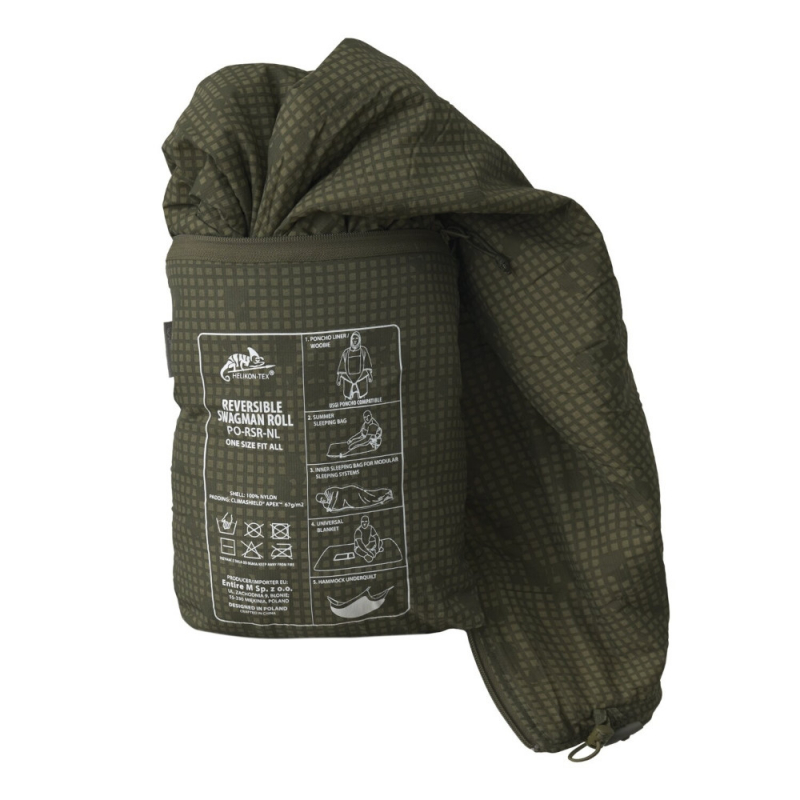 Helikon-Tex - Reversible Swagman Roll - PenCott Wildwood - Snowdrift