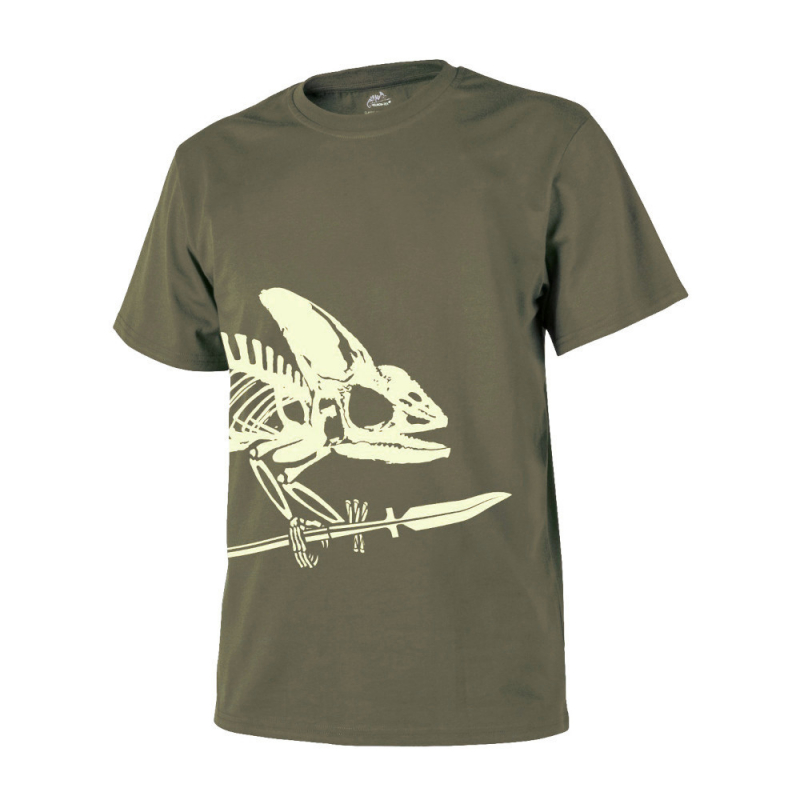 Helikon-Tex - T-Shirt Full Body Skeleton - Olive Green