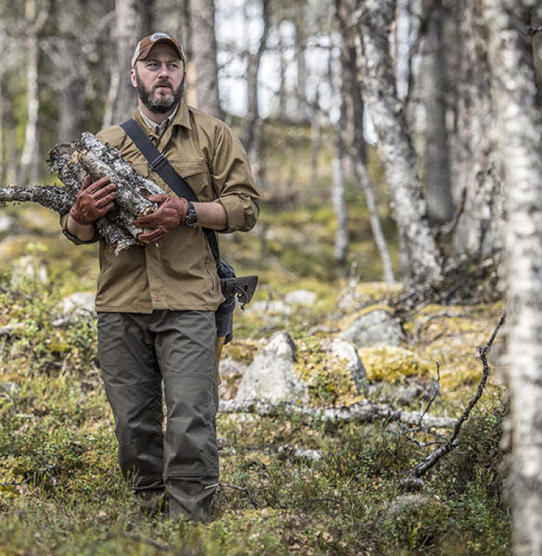 Helikon-Tex Woodsman Pants - Taiga Green / Black