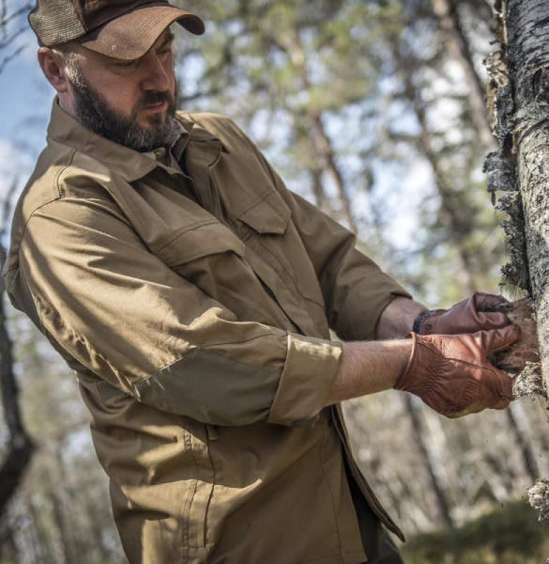 Helikon-Tex - Woodsman Shirt - Coyote/Taiga Green