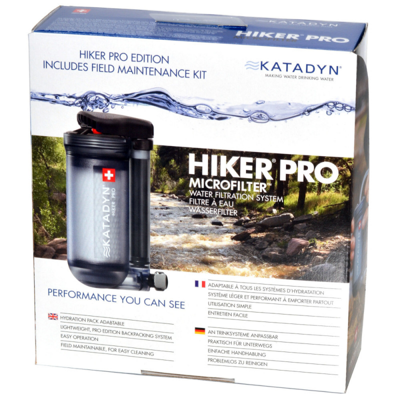 Katadyn Hiker Pro Wasserfilter Transparent