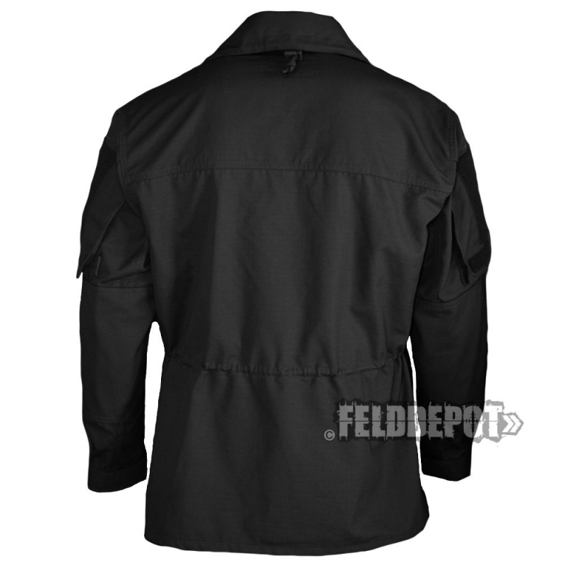 Leo Köhler Tactical Jacke Ripstop - Schwarz Black