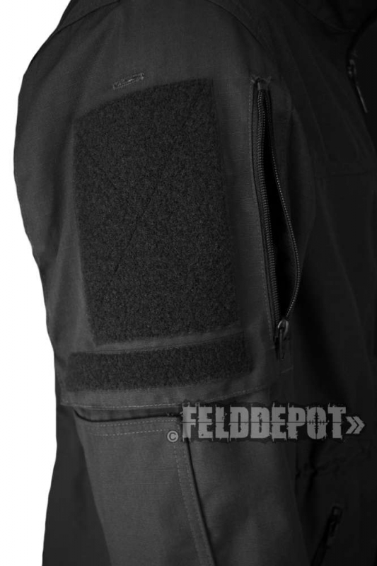 Leo Köhler Tactical Jacke Ripstop - Schwarz Black