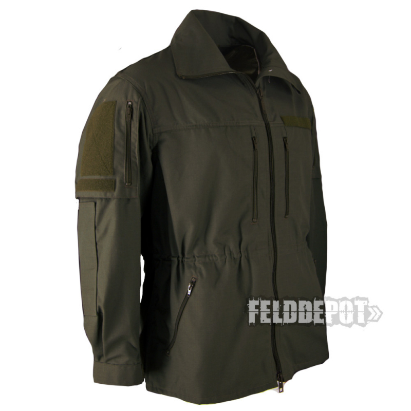 Leo Koehler Tactical Jacket Ripstop - Olive Green