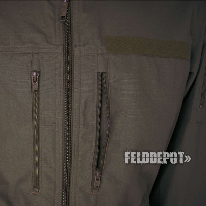 Leo Koehler Tactical Jacket Ripstop - Olive Green