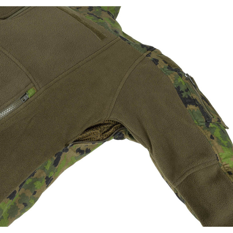 MFH Fleece Jacket Combat Finnish M05 Camo