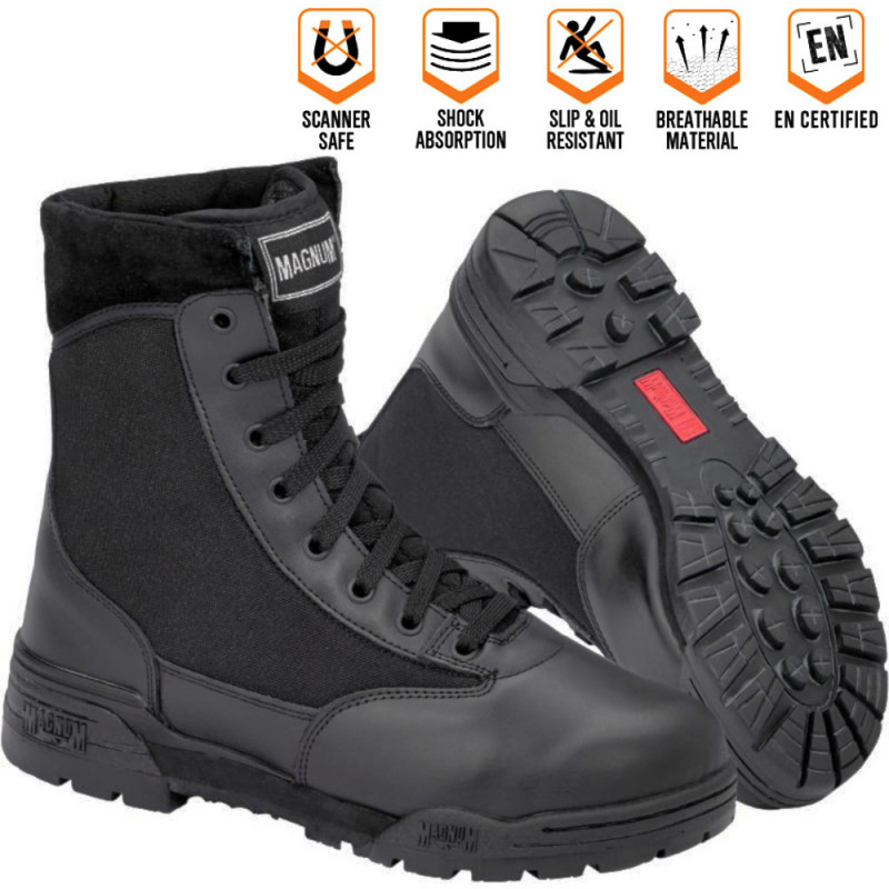 Magnum Hi-Tec Classic Regular Security Boots - Black