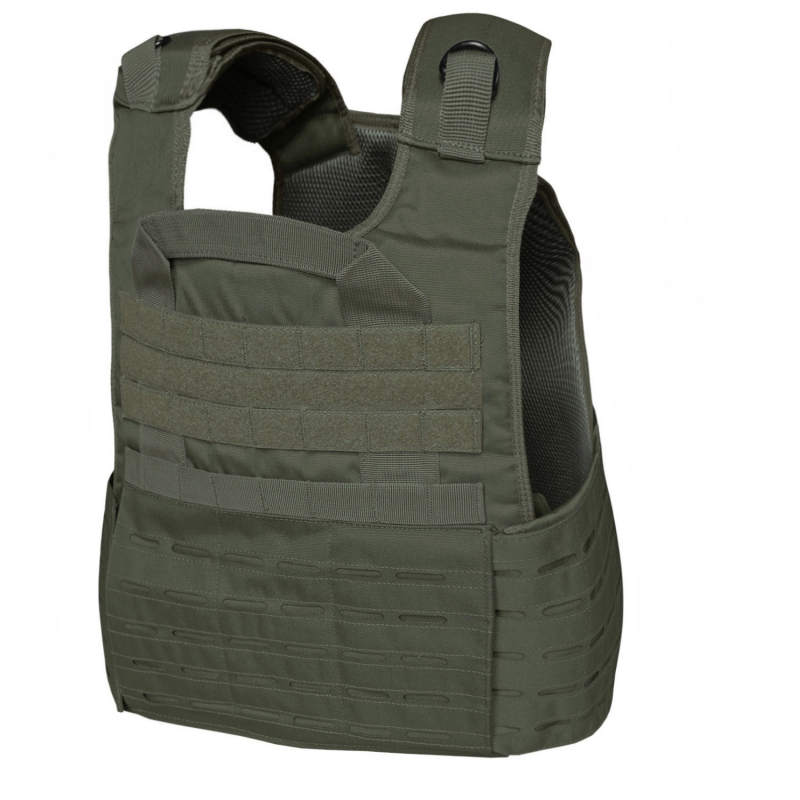 Mil-Tec Laser Cut Plate Carrier Vest Olive Green