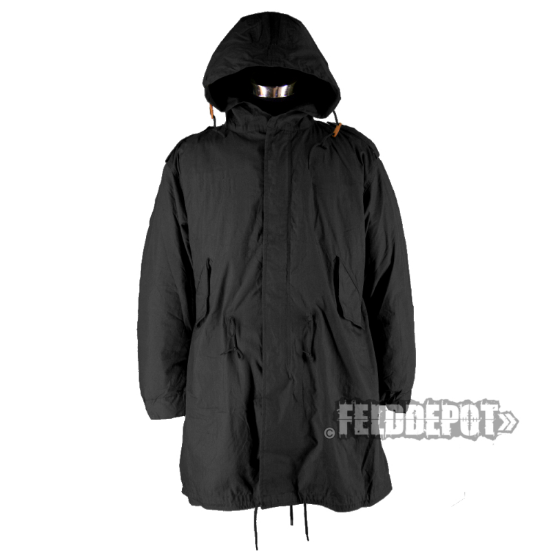 Mil-Tec  US Shell M51 Parka - Schwarz Black