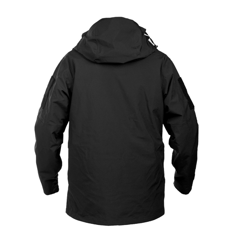 Mil-Tec - ECWCS Nässeschutzjacke Gen.II - Schwarz Black