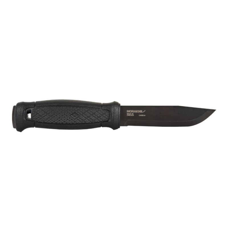 Morakniv Garberg Black C Leather Sheath - Carbon Steel Black