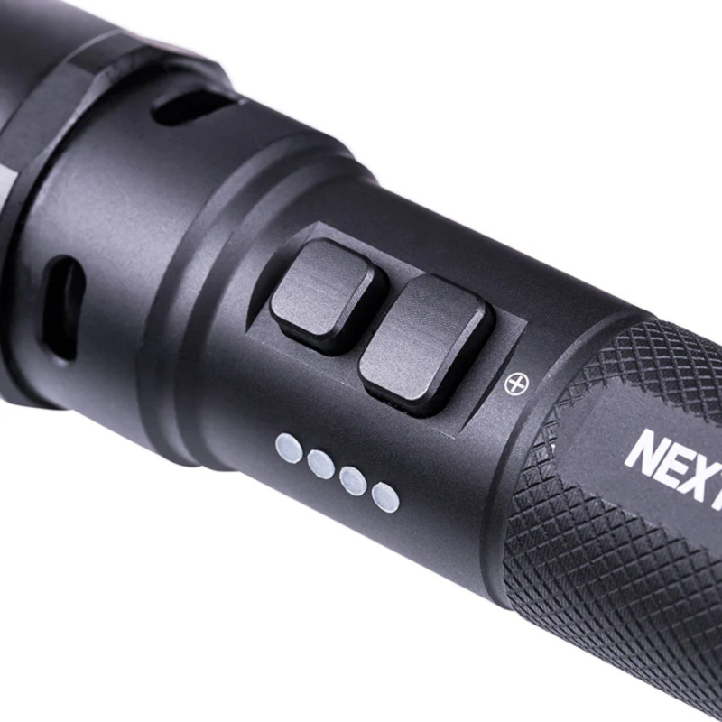 Nextorch P86 LED-Taschenlampe mit 120dB Soundmodul + Notfall-Glasbrecher