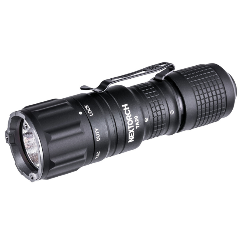 Nextorch TA20 Set Tactical LED Flashlight 1000 Lumen + FR-1 Ring