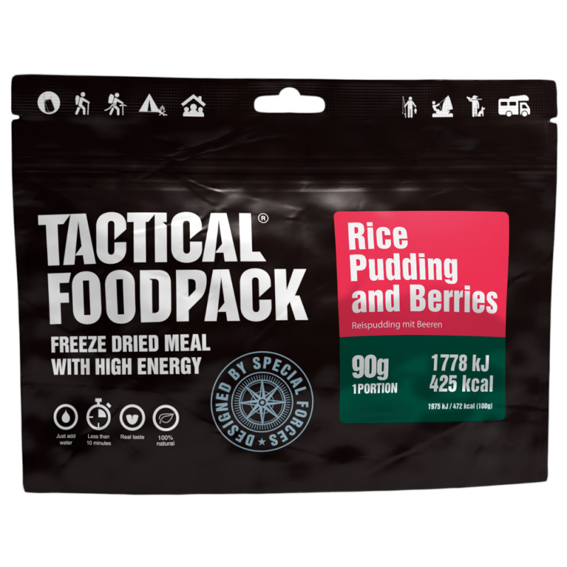 Tactical Foodpack - Rice Pudding and Berries (Breakfast)