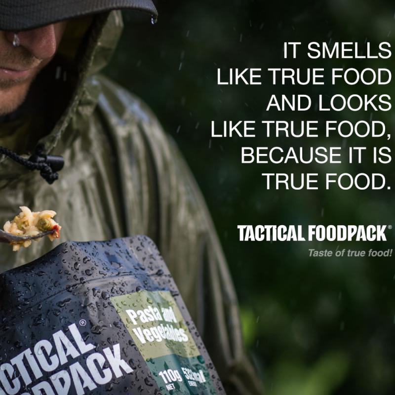 Tactical Foodpack - Haferflockenbrei mit Äpfeln (Frühstück)