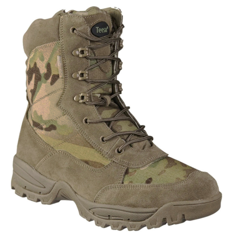 Teesar Tactical Boots Zipper – Multicam