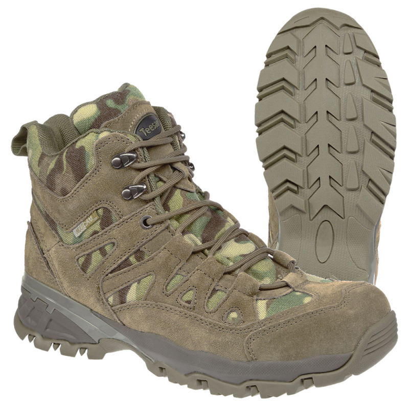 Teesar Tactical Squad Stiefel 5 Inch - Multicam