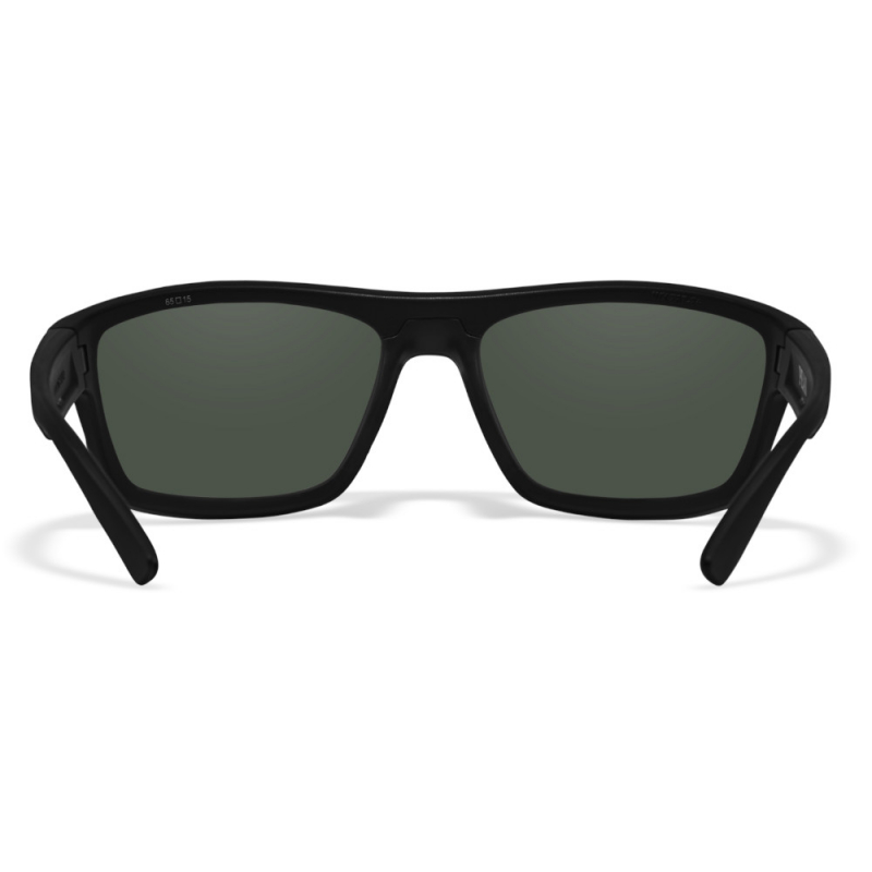 Wiley X - Peak Captivate Blue Mirror Matte Black Frame  Sunglasses