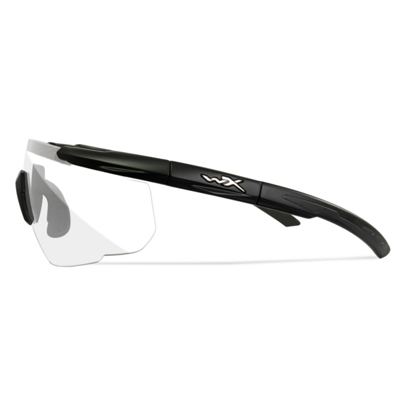 Wiley X - WX Saber Advanced Clear Matte Black Frame Safety Glasses