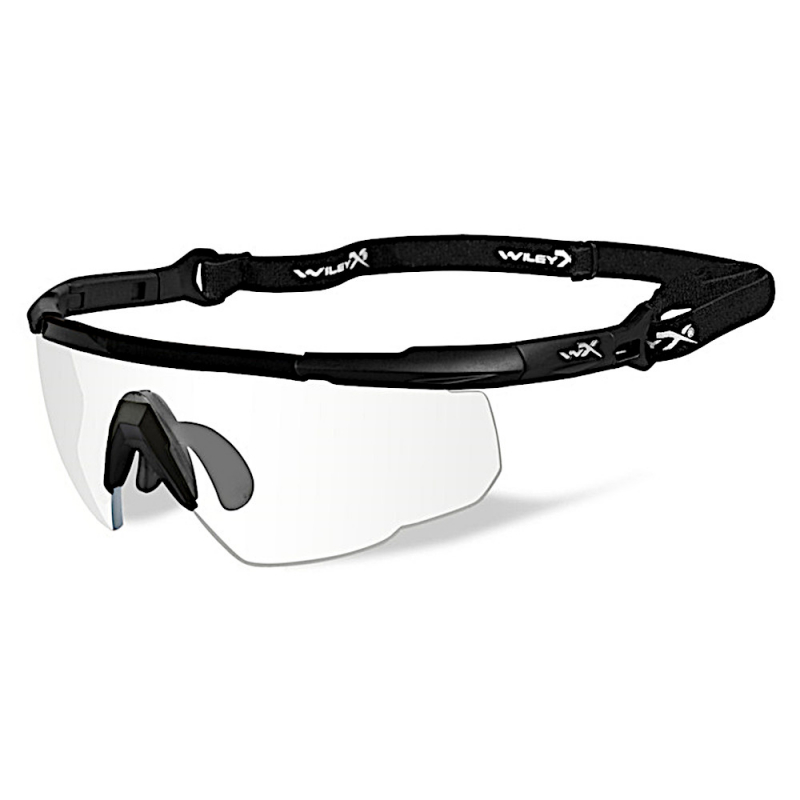 Wiley X - WX Saber Advanced Clear Matte Black Frame Safety Glasses