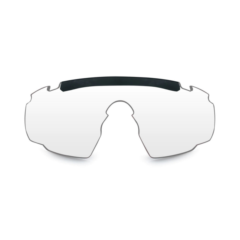 Wiley X - WX Saber Advanced Clear Matte Black Frame Safety Glasses