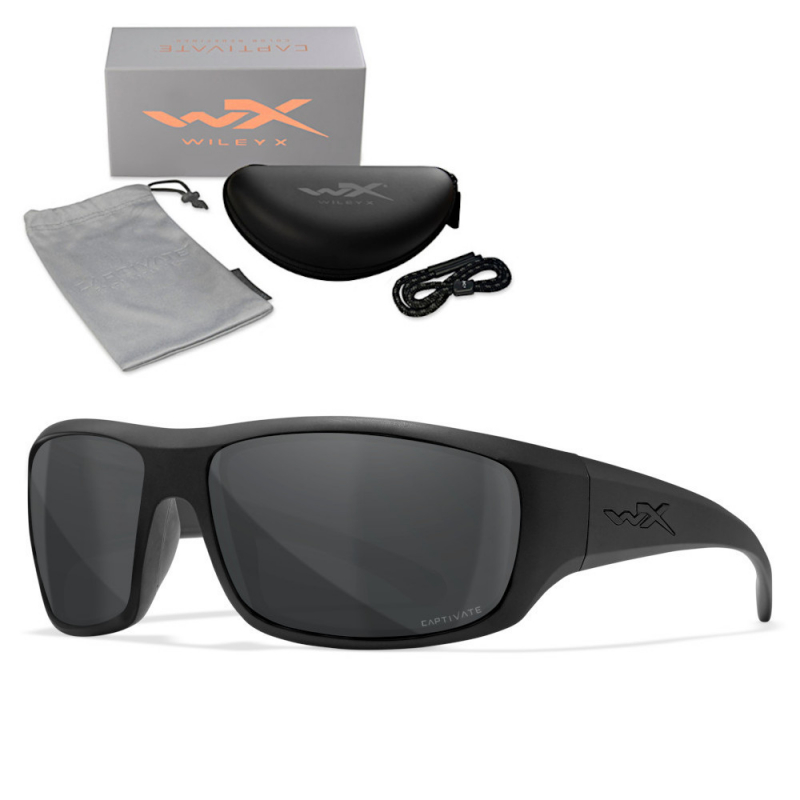 Wiley X - WX Omega Captivate Grey Matte Black Frame