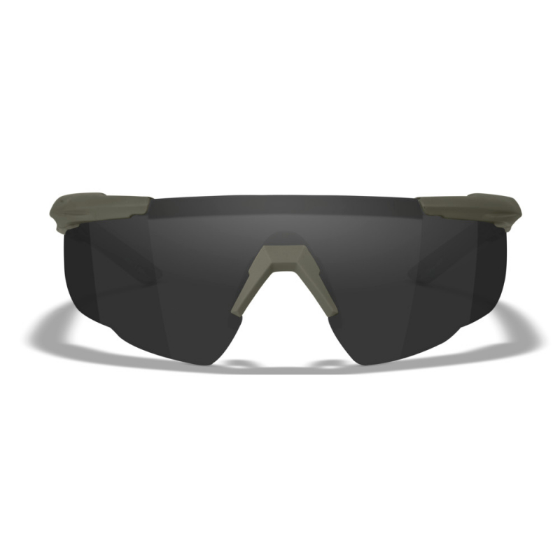 Wiley X - WX Saber Advanced Smoke/Clear/Rust OD Green Frame Sonnenbrille