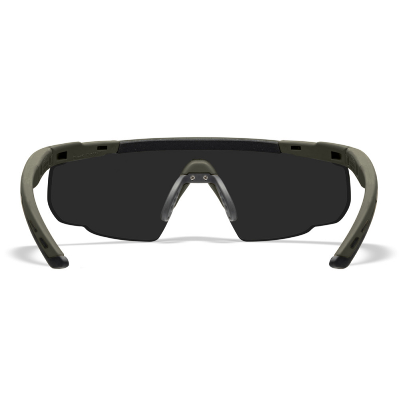 Wiley X - WX Saber Advanced Smoke/Clear/Rust OD Green Frame Sonnenbrille